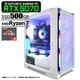 ゲーミングPC デスクトップパソコン ホワイト メッシュ GeForce RTX5070 AMD Ryzen7 7800X3D Windows11 NVMe M.2 SSD500GB メモリ16GB ゲーミングパソコン eスポーツ PASOUL 煌