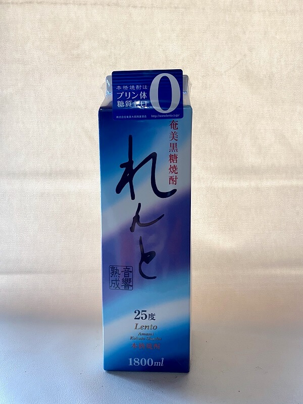 黒糖焼酎 れんと 1800ml パック | 焼酎,黒糖焼酎 | パスポートマルシェ