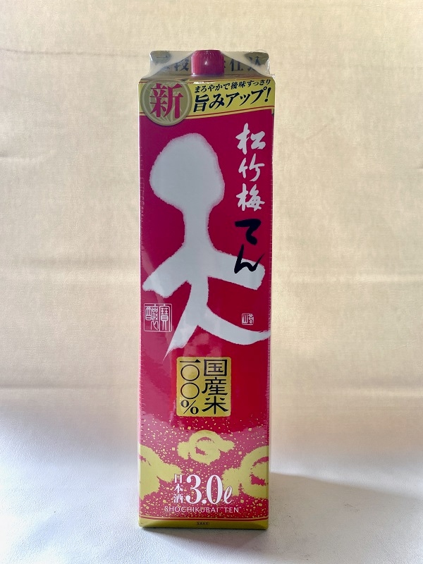 白鳥 松竹梅セット 松竹梅 天 パック 3000ml | 日本酒,パック | パスポートマルシェ