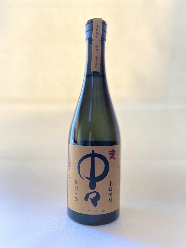 本格麦焼酎　中々　2本 本格麦焼酎 25度 中々 1,800ml