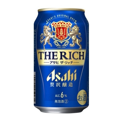 アサヒ ザ・リッチ 350ml 6缶 | ビール,新ジャンル,アサヒ