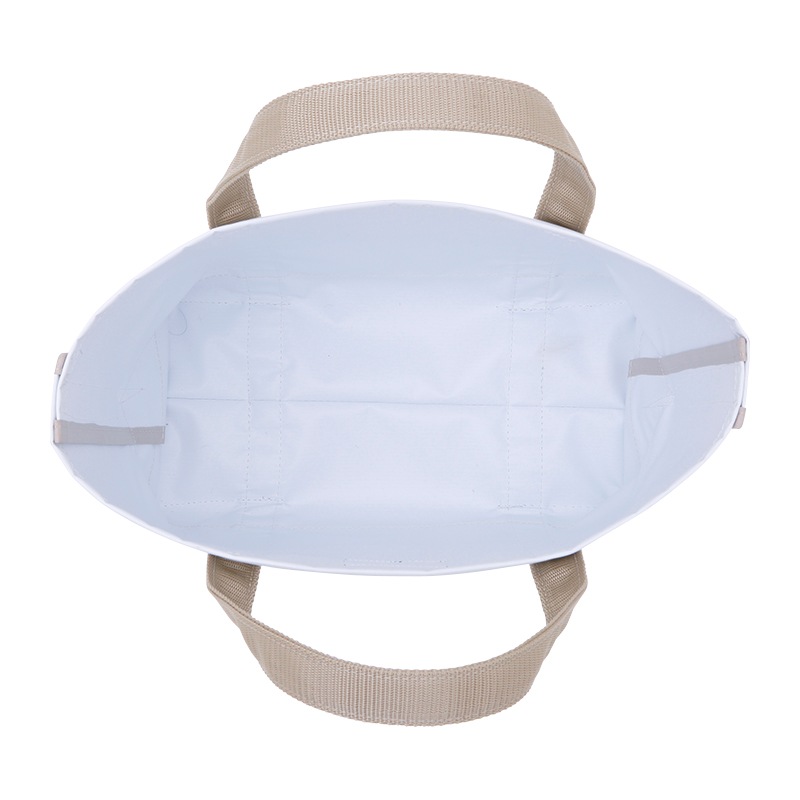 三角マチトートバッグ（ベージュ） | ALL ITEM | UPCYCLE LAB