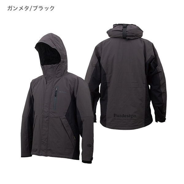 パズデザイン　ウォームレインスーツ　防寒　防水　ブラック　3L BSウォームレインスーツⅢ | WEAR,RAIN WEAR | 【Pazdesign公式