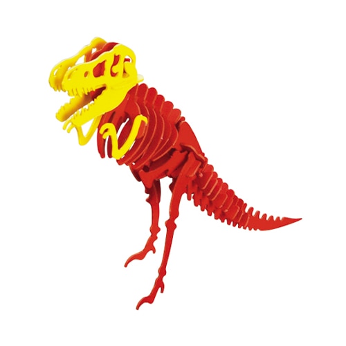 ■＜中国＞ティラノサウルス 3D立体ペーパーパズル