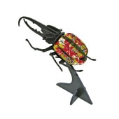 ■<和紙>ヘラクレス（台座付）3D立体ペーパーパズル