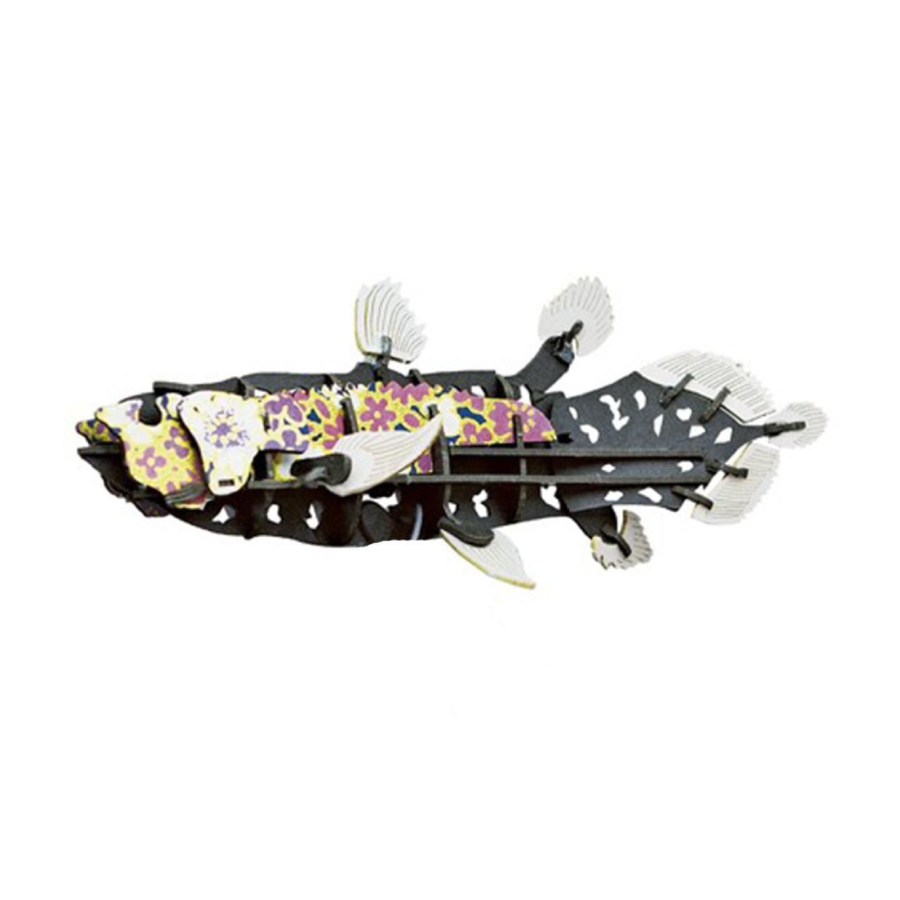 ▲<和紙>シーラカンス（台座付）