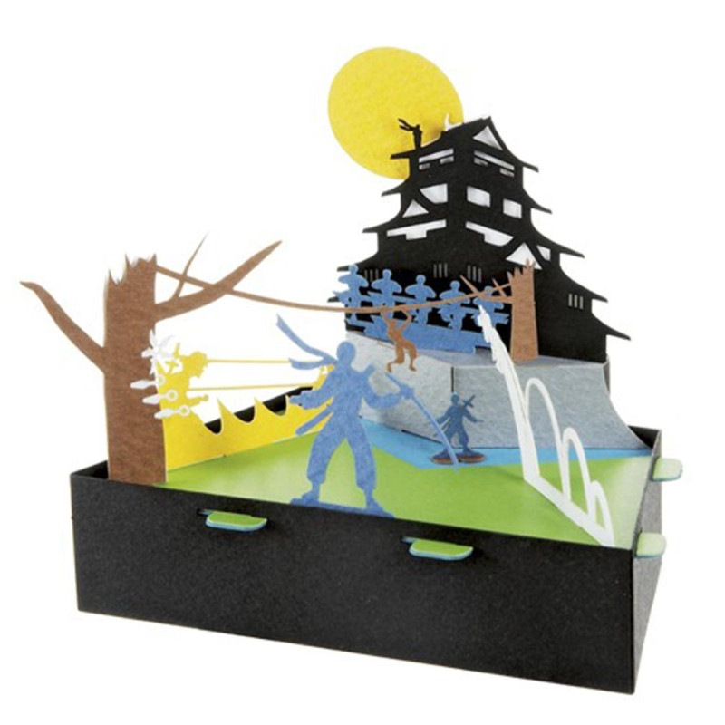 ■<ペーパージオラマ>忍・城攻め