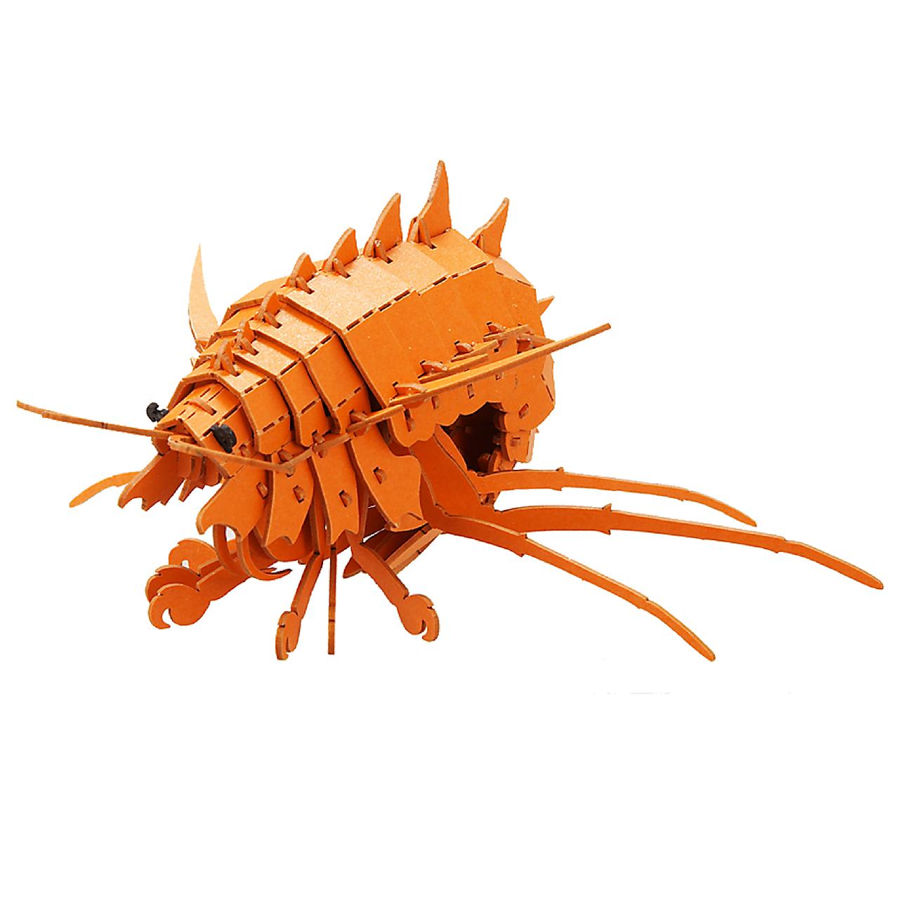 バイカルヨコエビ 3D立体ペーパーパズル