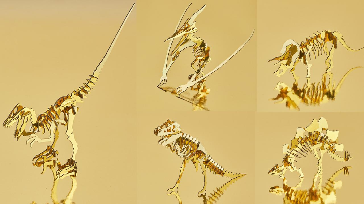 3D立体ペーパーパズル/3D Paper Puzzle,恐竜/Dinosaur,ZIPANG