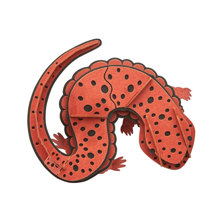 オオサンショウウオ マグネット付き 3D立体ペーパーパズル
