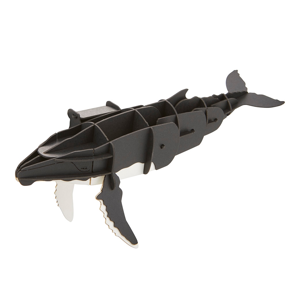 ザトウクジラ マグネット付き 3D立体ペーパーパズル
