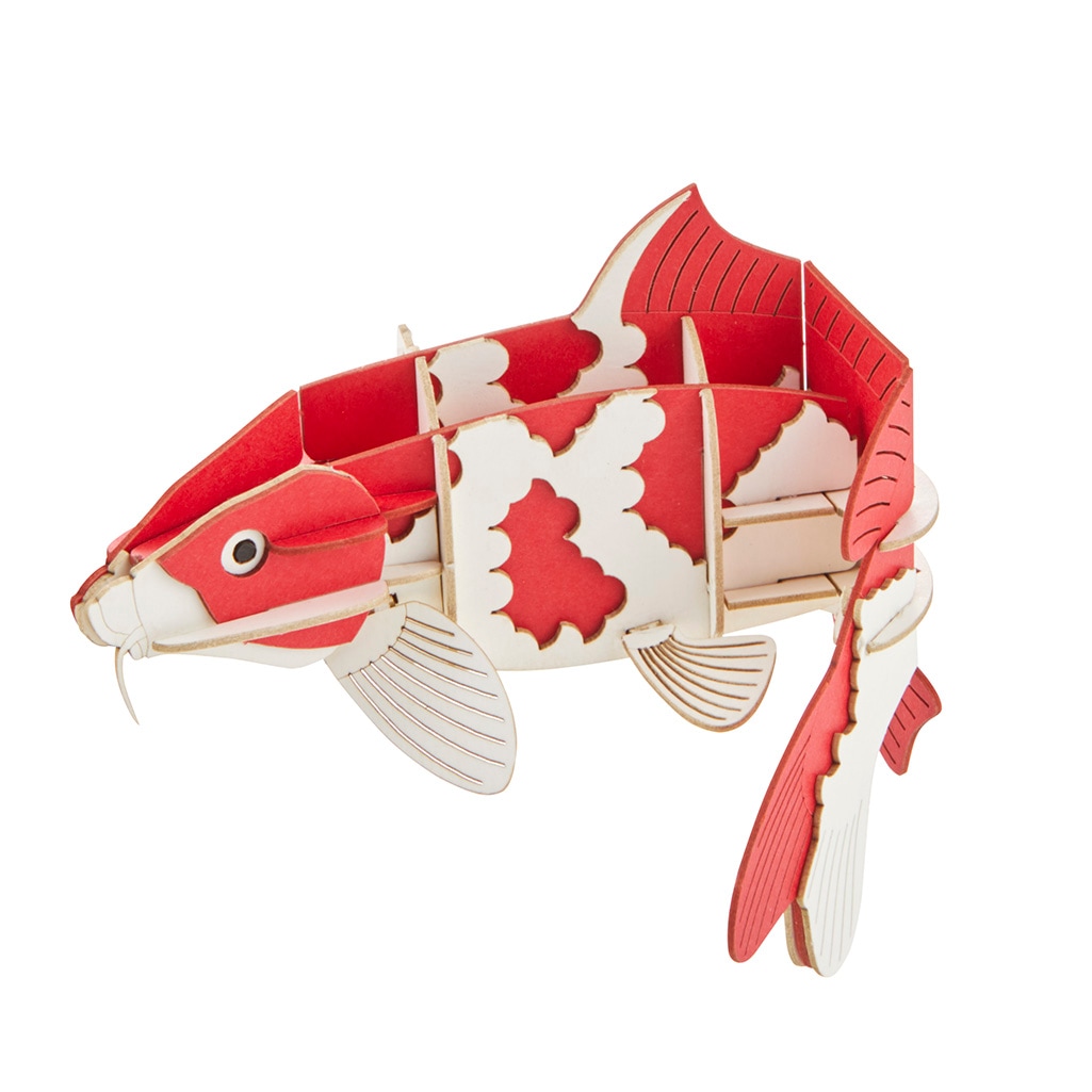 錦鯉 マグネット付き 3D立体ペーパーパズル