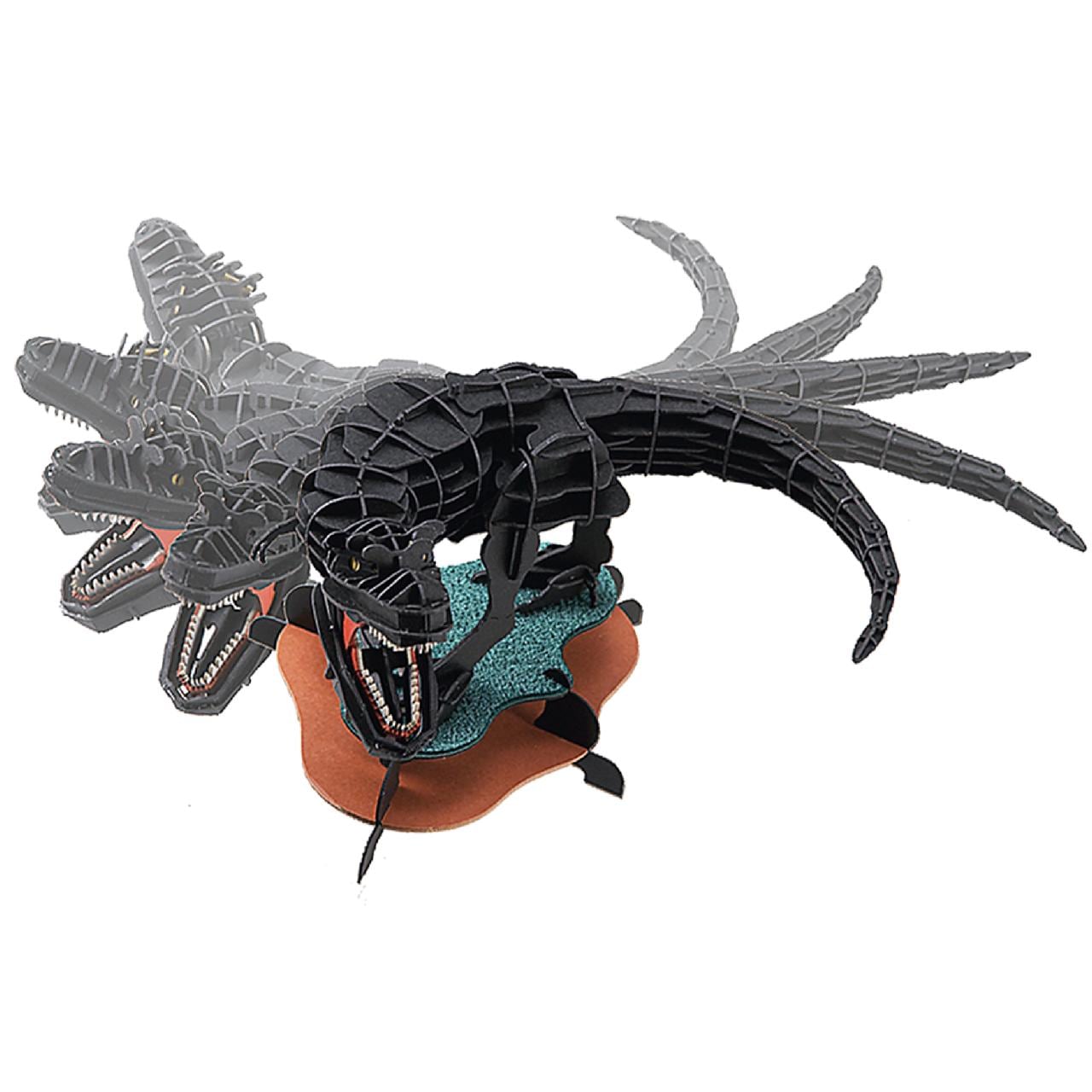 DXティラノサウルス（MOVE）【ブラック】 3D立体ペーパーパズル