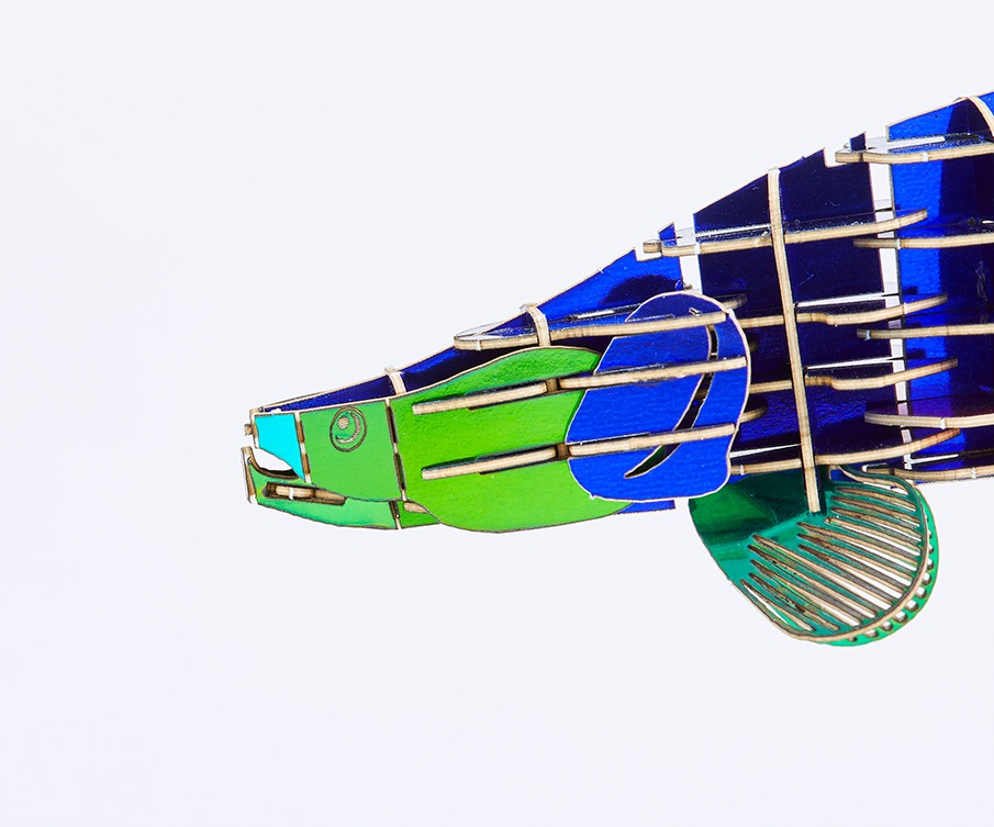 DXピラルク(メタル)(MOVE) 3D立体ペーパーパズル