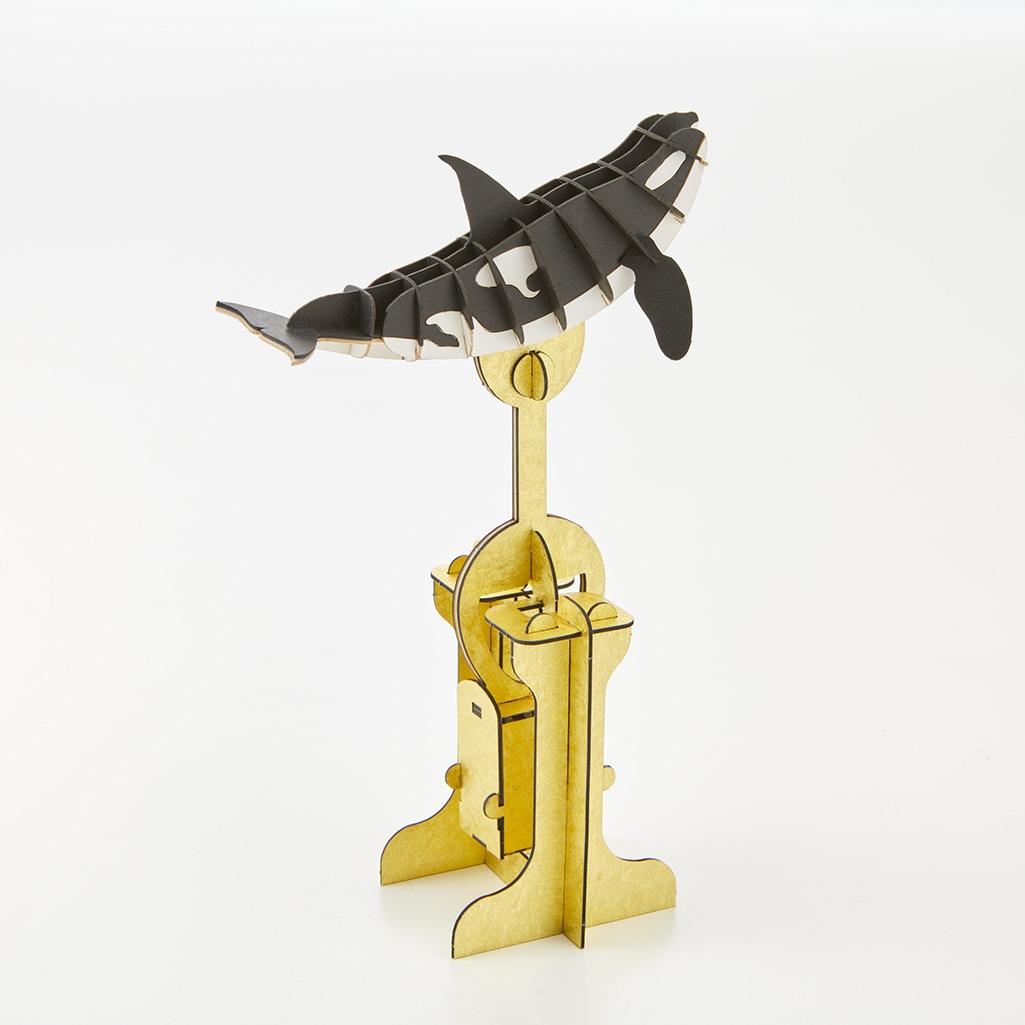 SWシャチスイング 3D立体ペーパーパズル