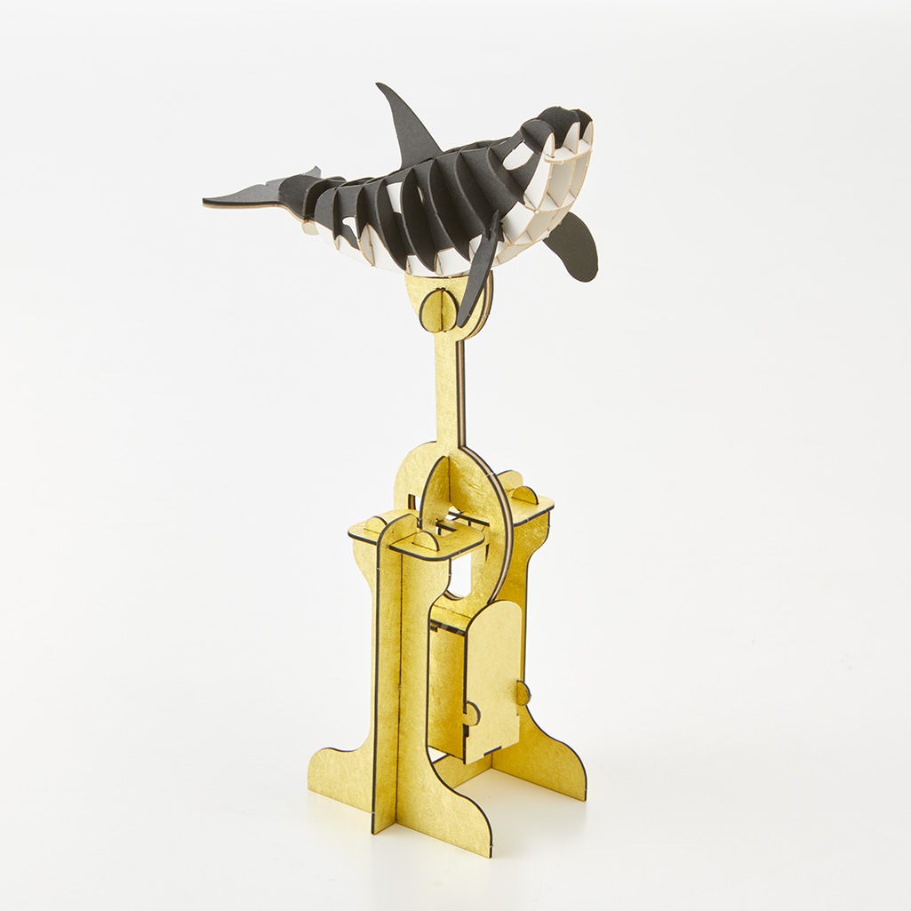 SWシャチスイング 3D立体ペーパーパズル