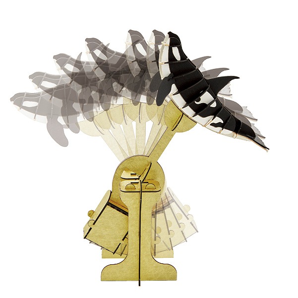 SWシャチスイング 3D立体ペーパーパズル