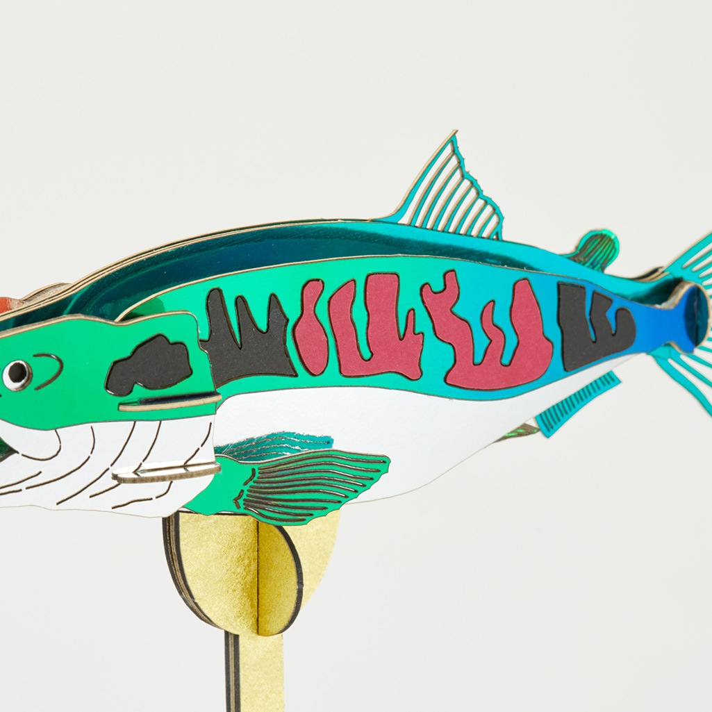 SWサケスイング 3D立体ペーパーパズル