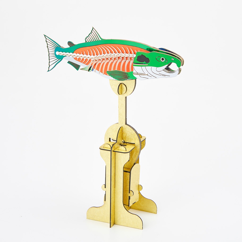 SWサケスイング 3D立体ペーパーパズル