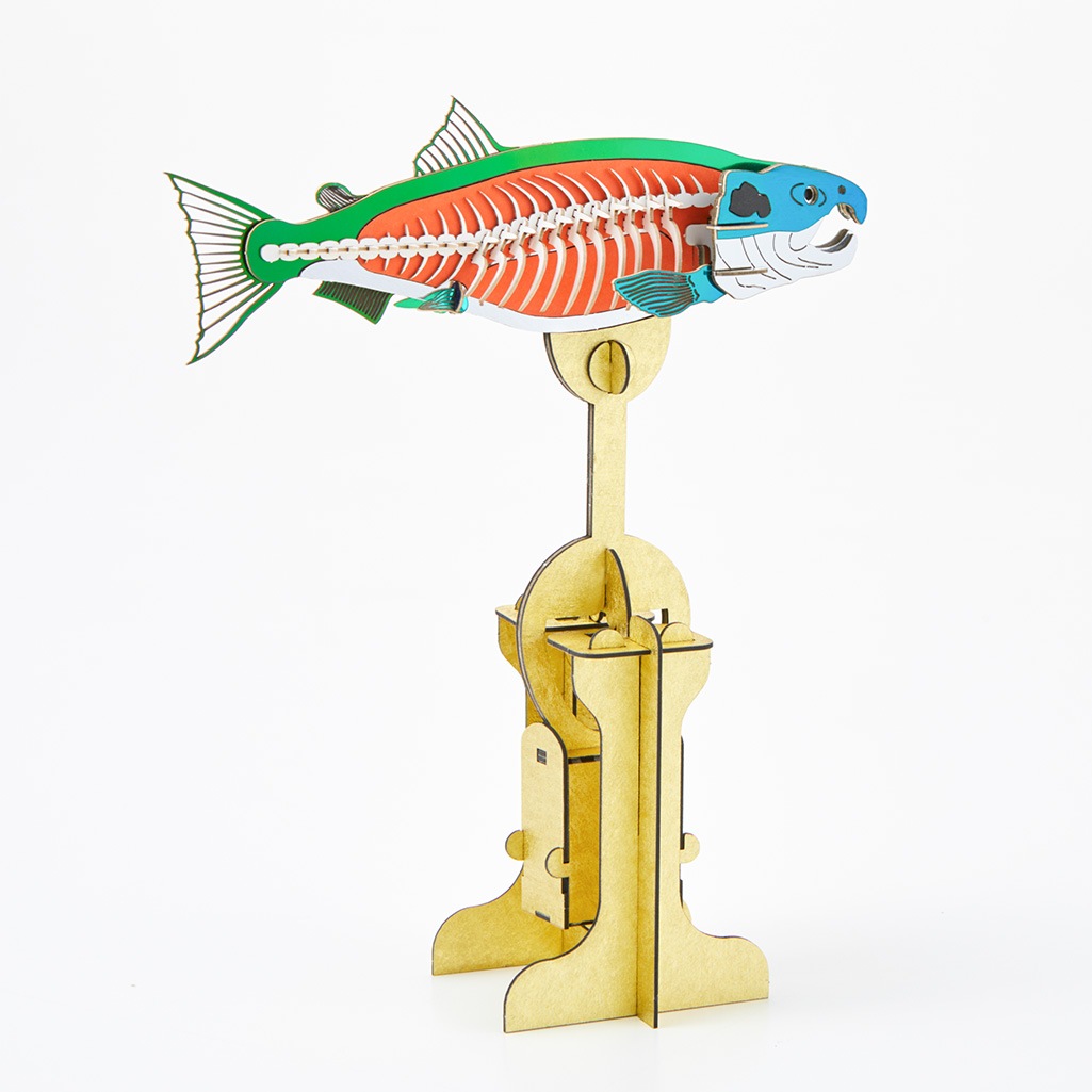 SWサケスイング 3D立体ペーパーパズル