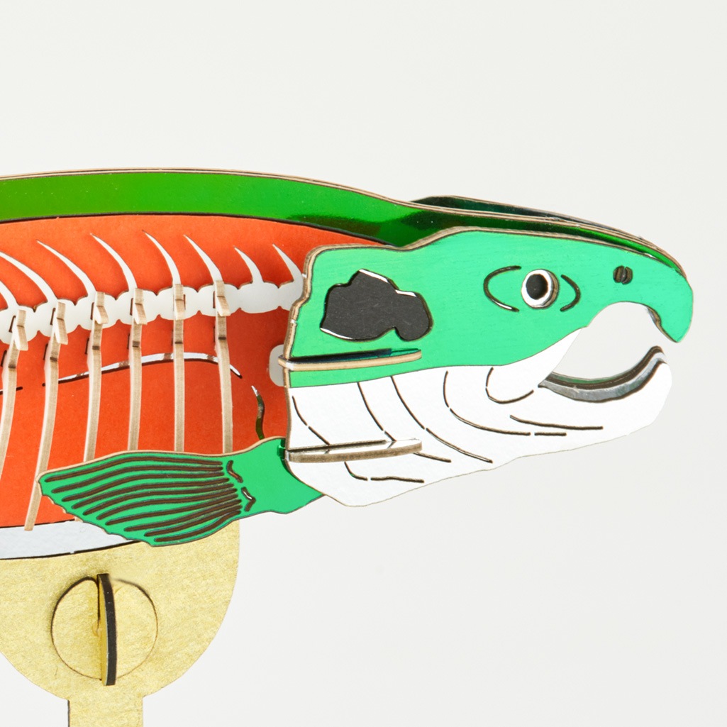 SWサケスイング 3D立体ペーパーパズル