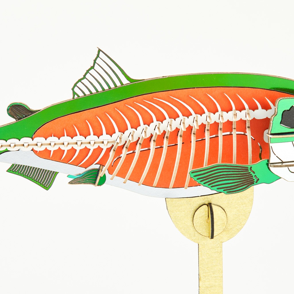 SWサケスイング 3D立体ペーパーパズル