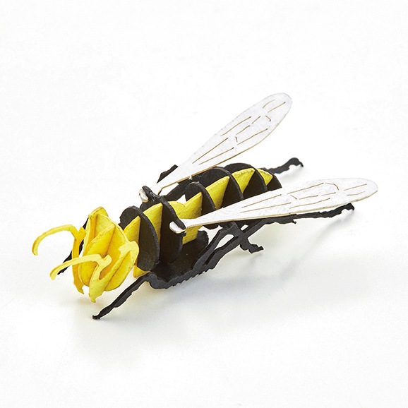 ミニ昆虫(アソート2体入) 3D立体ペーパーパズル | ミニチュア