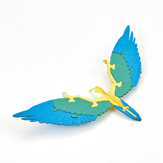 ■ミニ恐竜(アソート2体入) 3D立体ペーパーパズル 3D立体ペーパーパズル