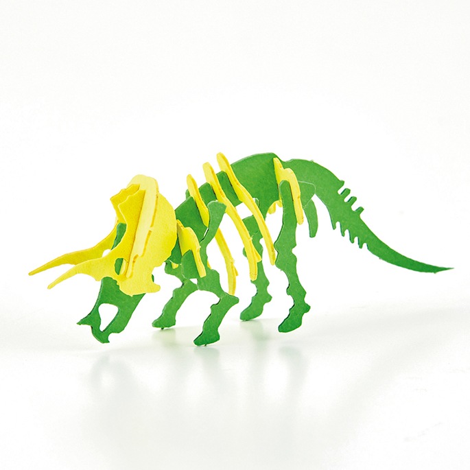 ■ミニ恐竜(アソート2体入) 3D立体ペーパーパズル 3D立体ペーパーパズル