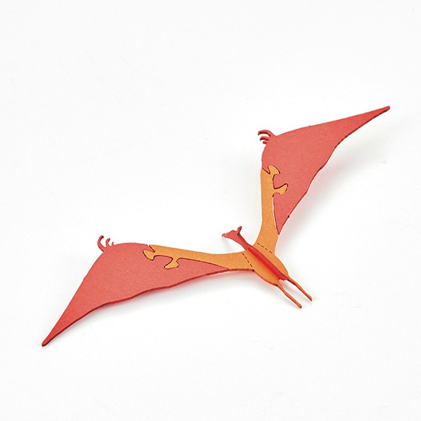 ■ミニ恐竜(アソート2体入) 3D立体ペーパーパズル 3D立体ペーパーパズル