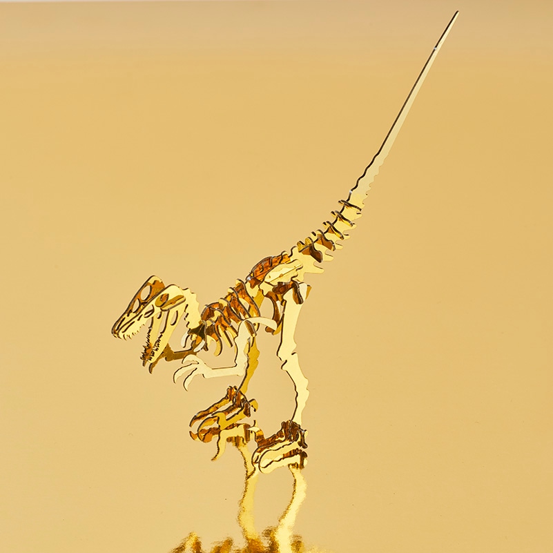 ヴェロキラプトルZG 3D立体ペーパーパズル