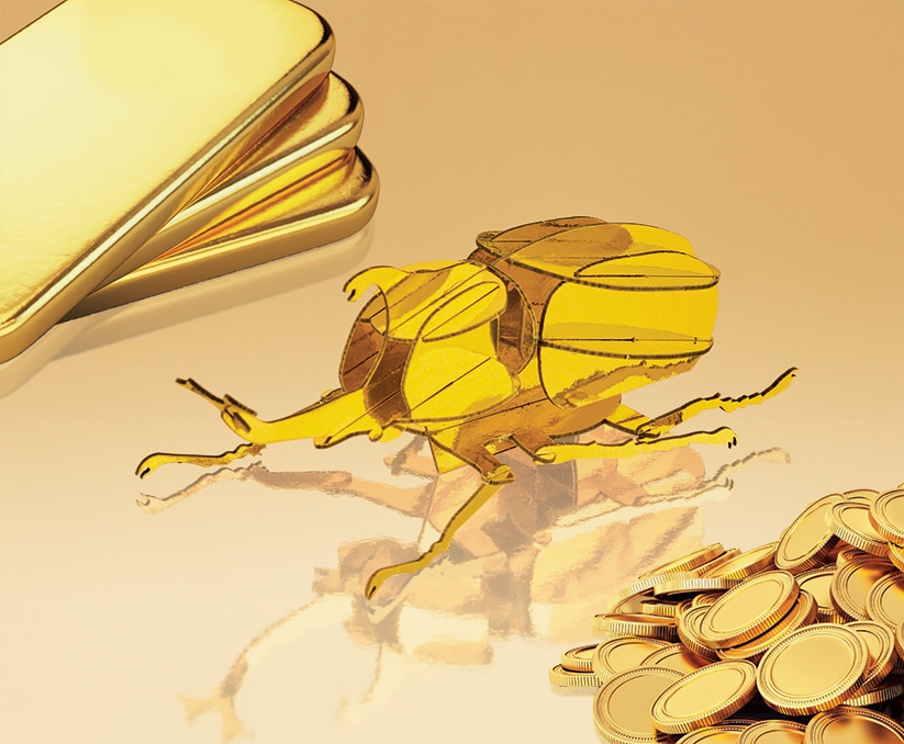 カブトムシZG 3D立体ペーパーパズル