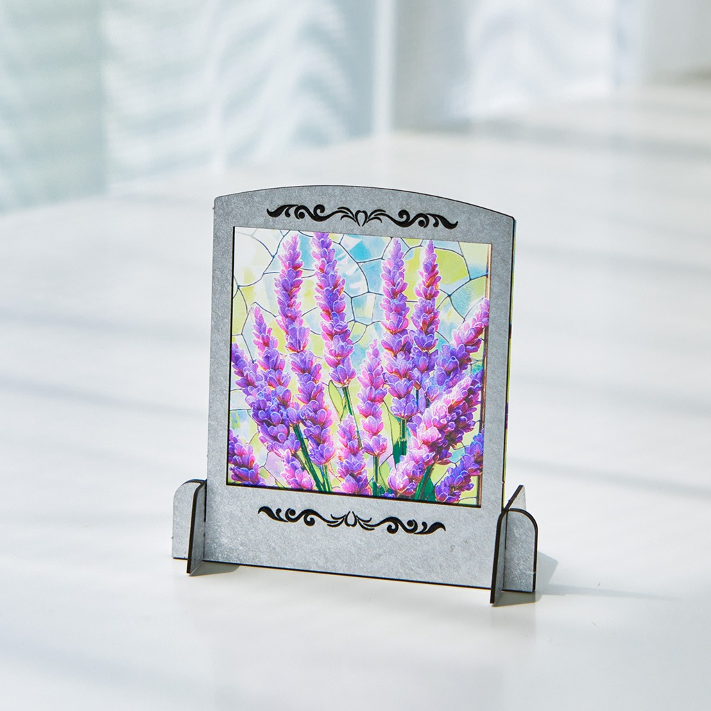 ステンドアート【ラベンダー】