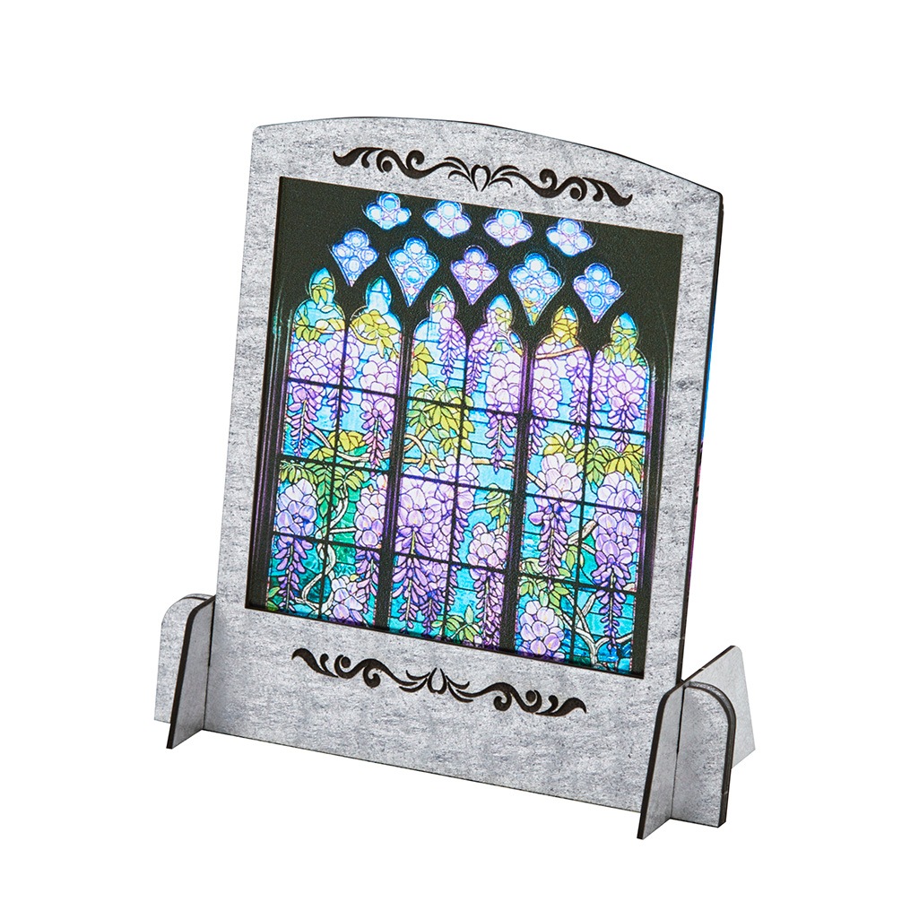 ステンドアート【藤の花】