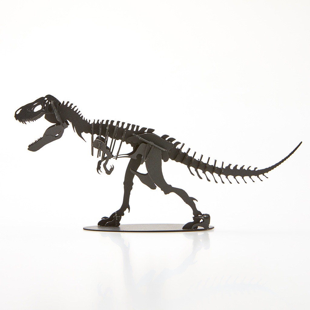NEWティラノサウルス スタンドタイプ＜ブラック＞ 3D立体ペーパーパズル