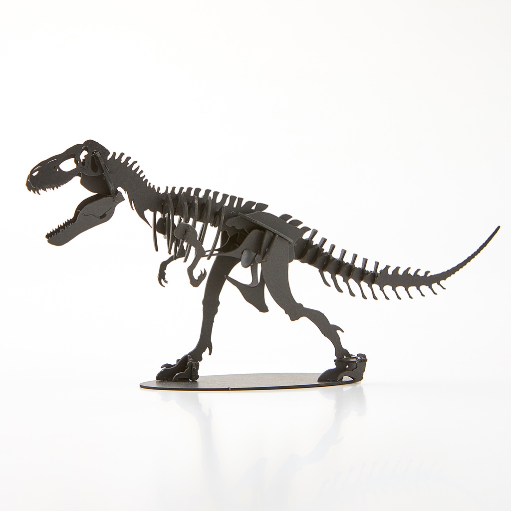 NEWティラノサウルス スタンドタイプ＜ブラック＞ 3D立体ペーパーパズル