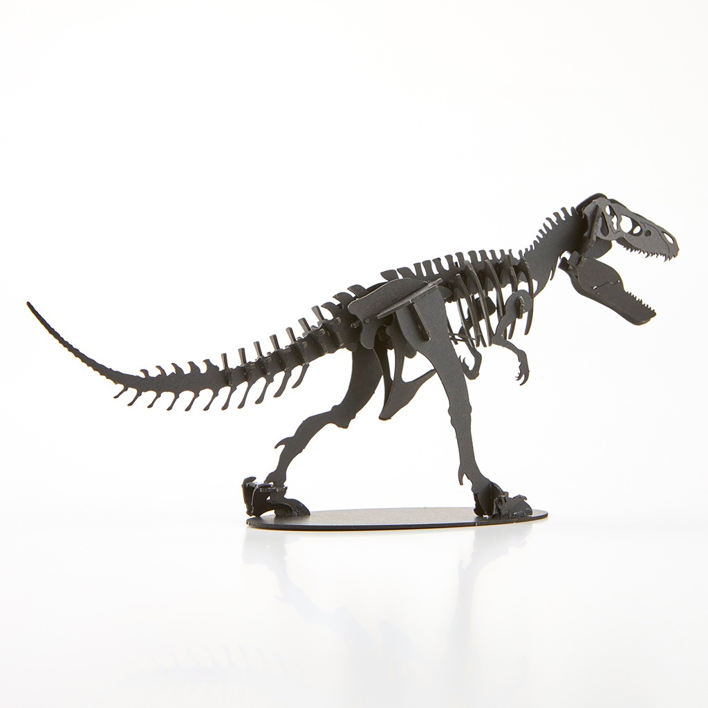 NEWティラノサウルス スタンドタイプ＜ブラック＞ 3D立体ペーパーパズル
