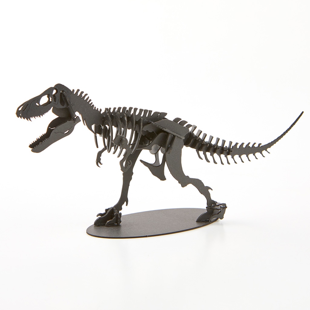 NEWティラノサウルス スタンドタイプ＜ブラック＞ 3D立体ペーパーパズル