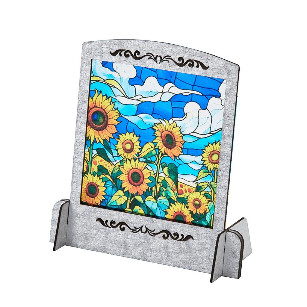 ステンドアート【ヒマワリ】