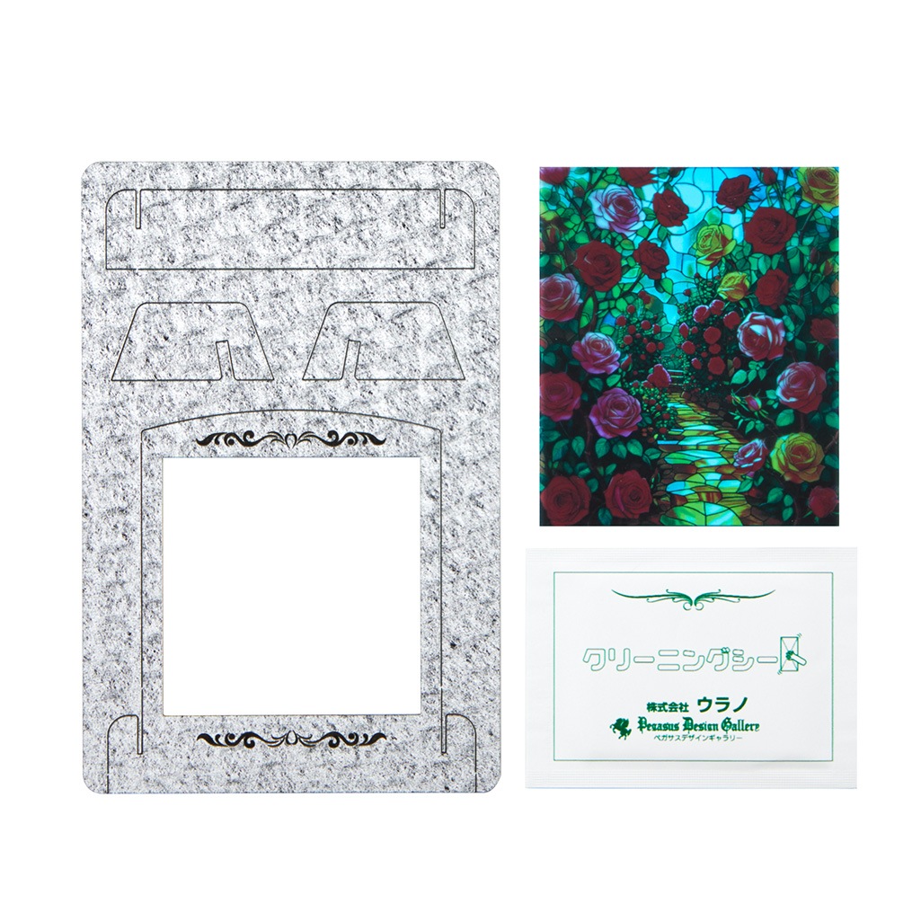 ステンドアート【バラ】