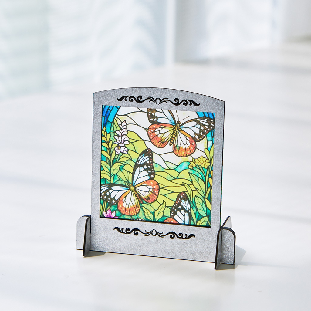 ステンドアート【蝶】