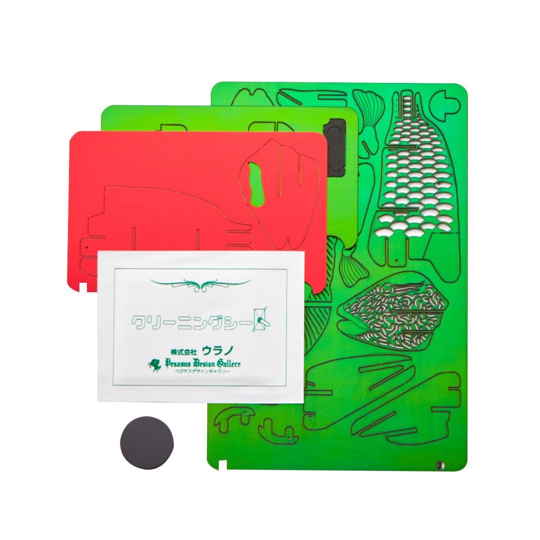 ナポレオンフィッシュ マグネット付き 3D立体ペーパーパズル