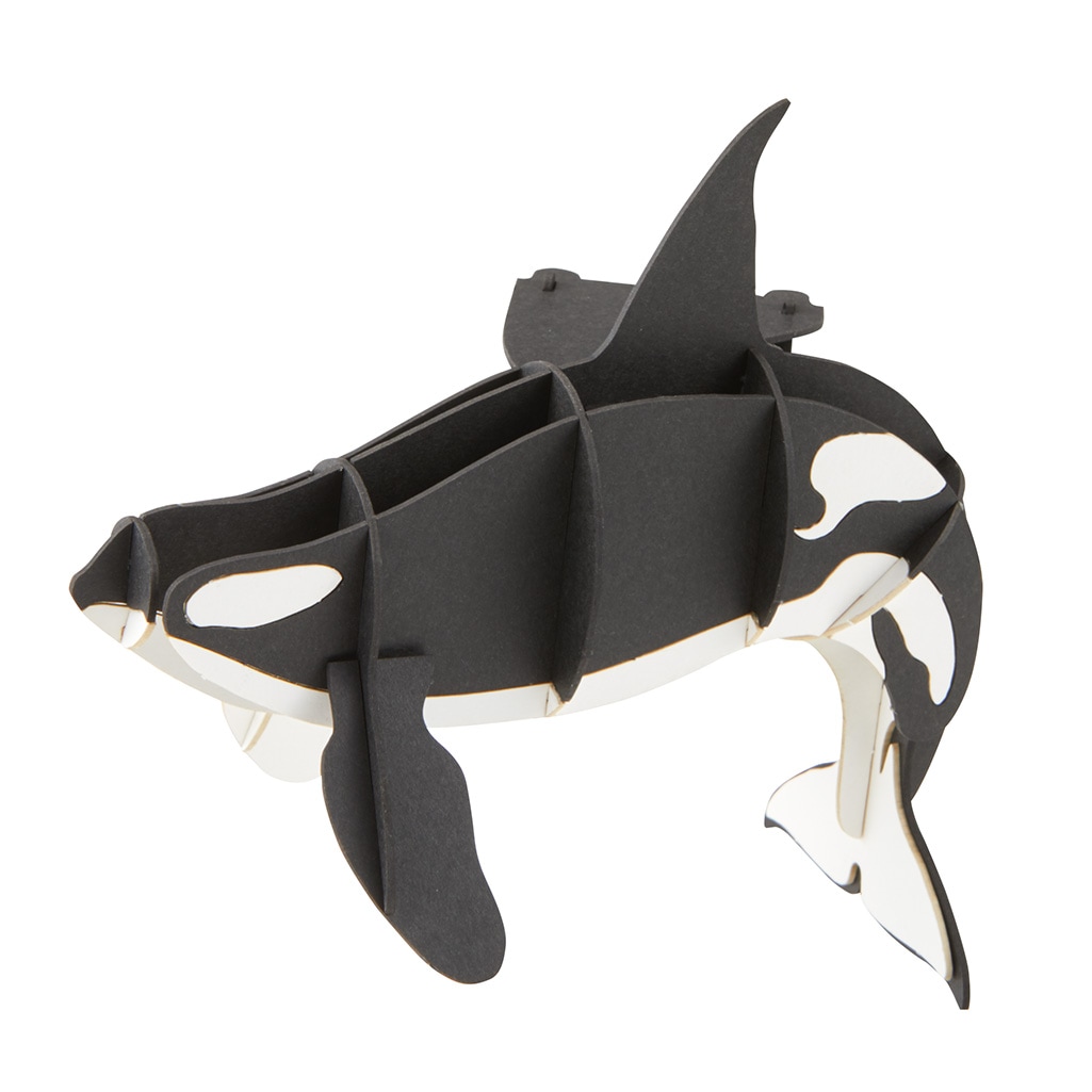 シャチ マグネット付き 3D立体ペーパーパズル