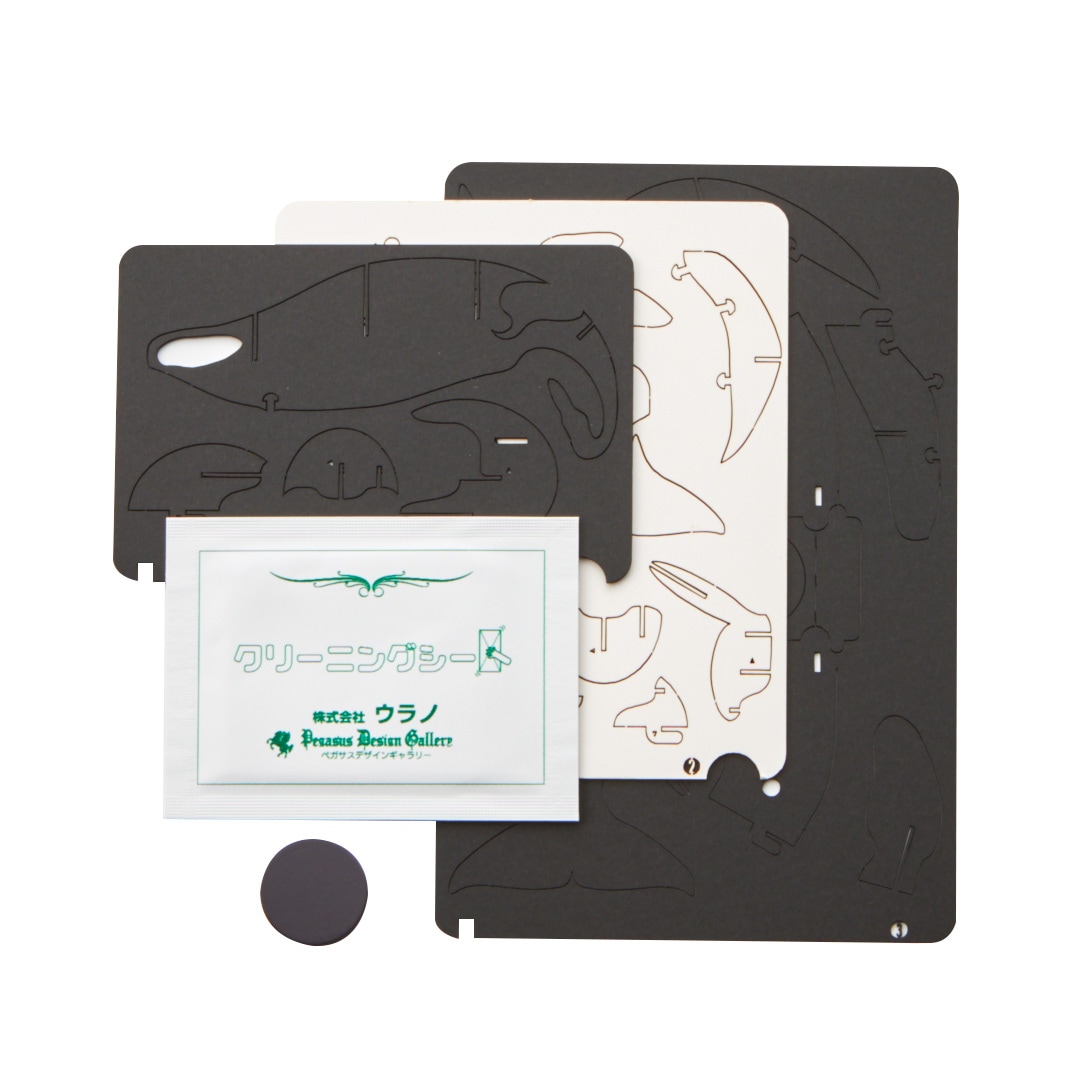 シャチ マグネット付き 3D立体ペーパーパズル