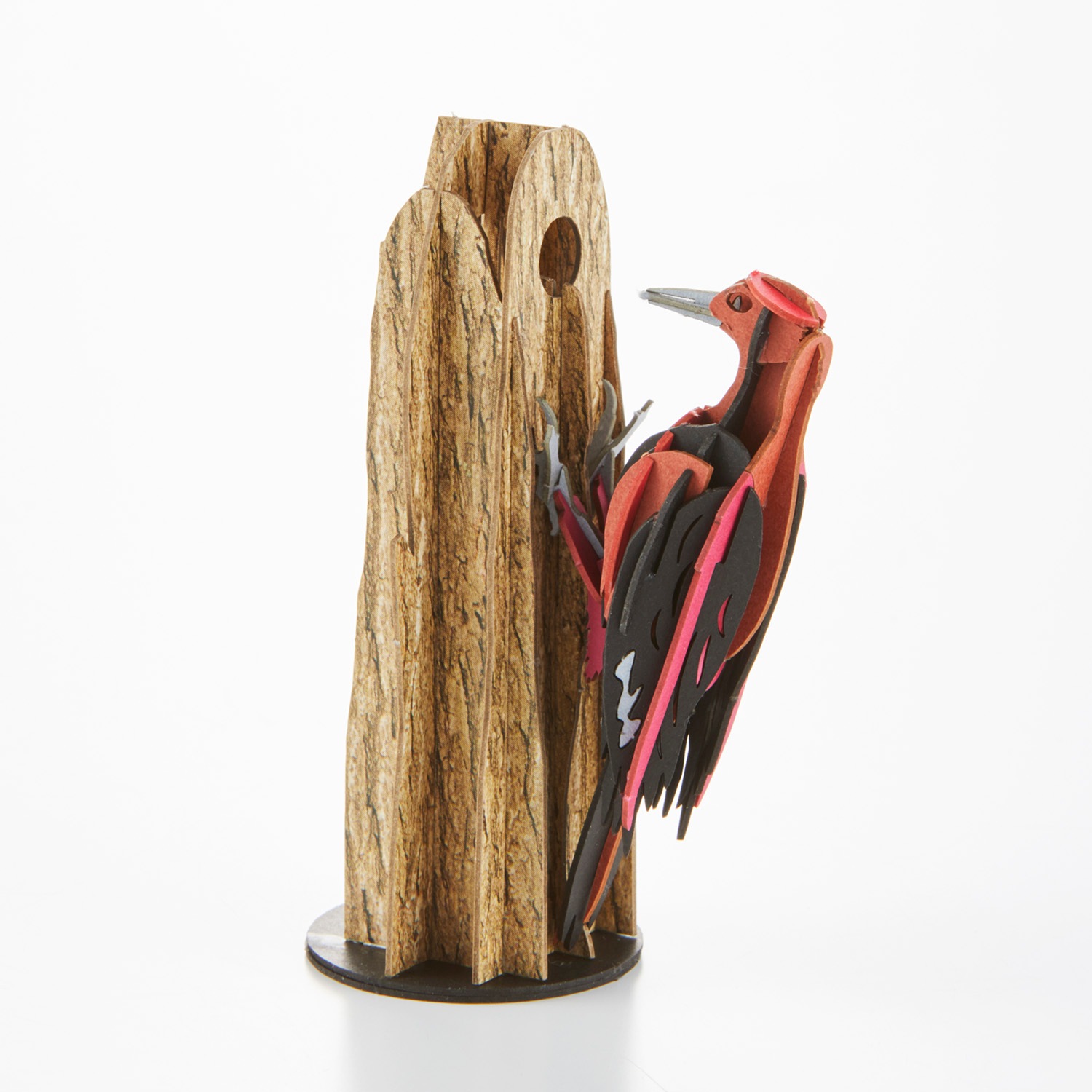 ノグチゲラ 野鳥 3D立体ペーパーパズル | 野鳥シリーズ/Bird Series