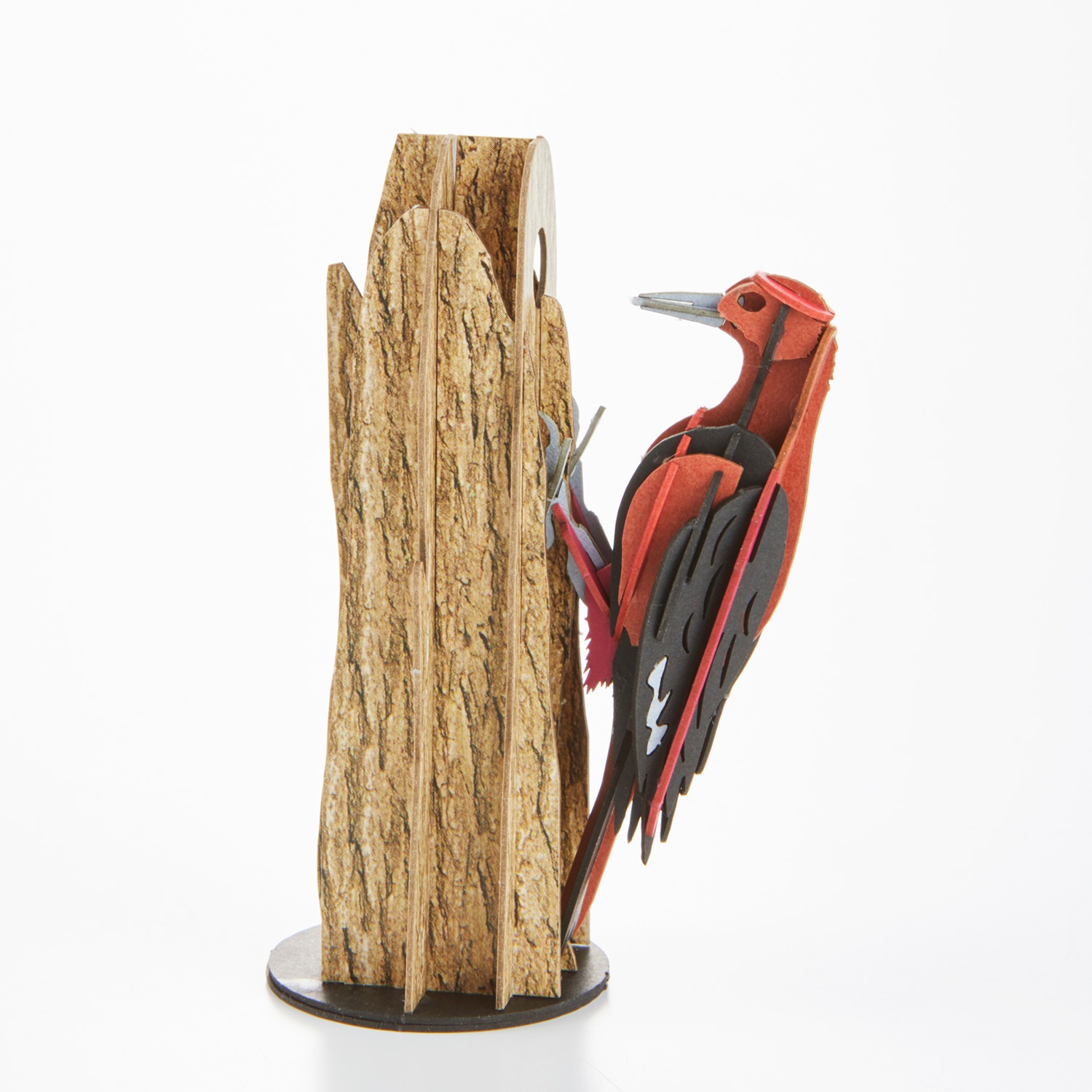 ノグチゲラ 野鳥 3D立体ペーパーパズル