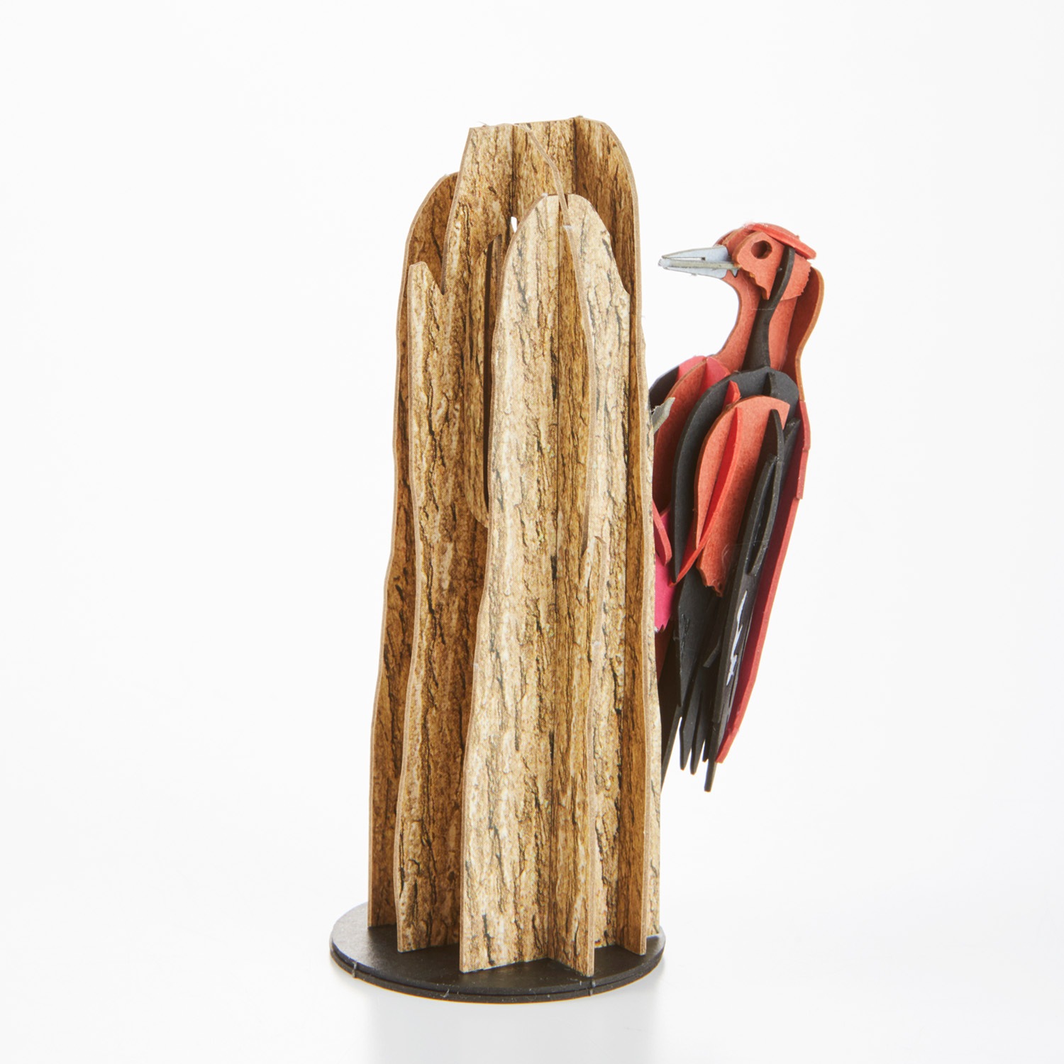 ノグチゲラ 野鳥 3D立体ペーパーパズル