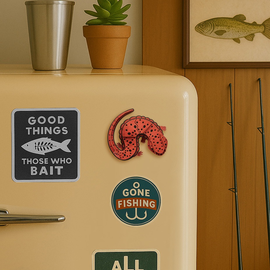 オオサンショウウオ マグネット付き 3D立体ペーパーパズル