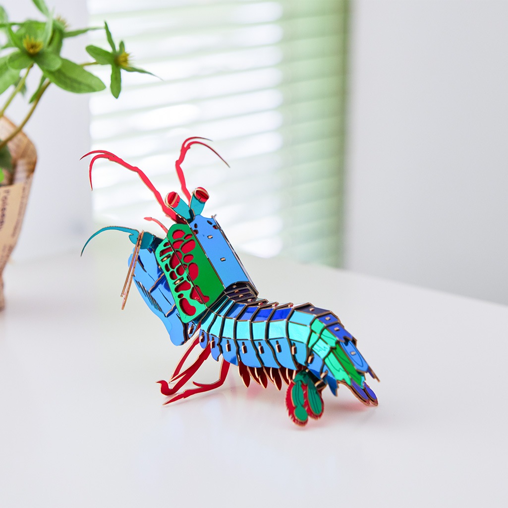 モンハナシャコ 3D立体ペーパーパズル