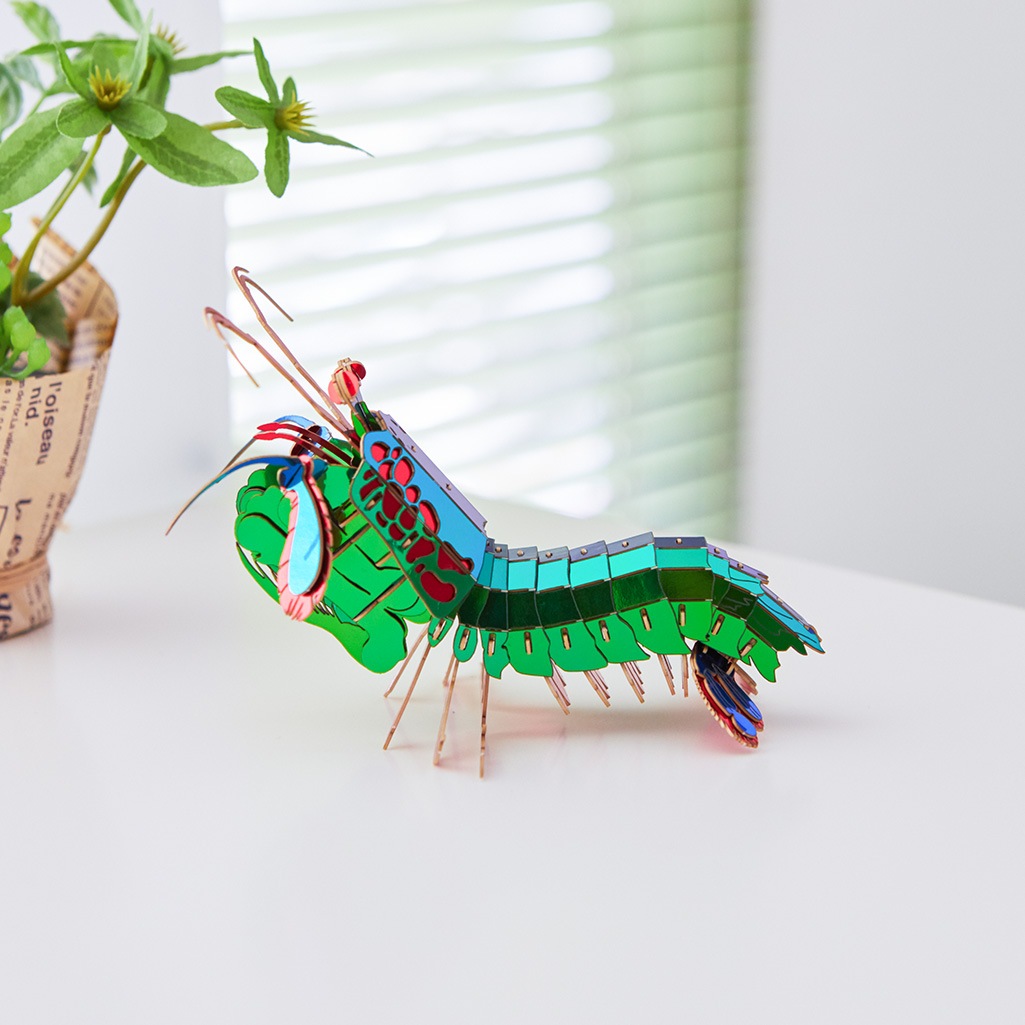 モンハナシャコ 3D立体ペーパーパズル